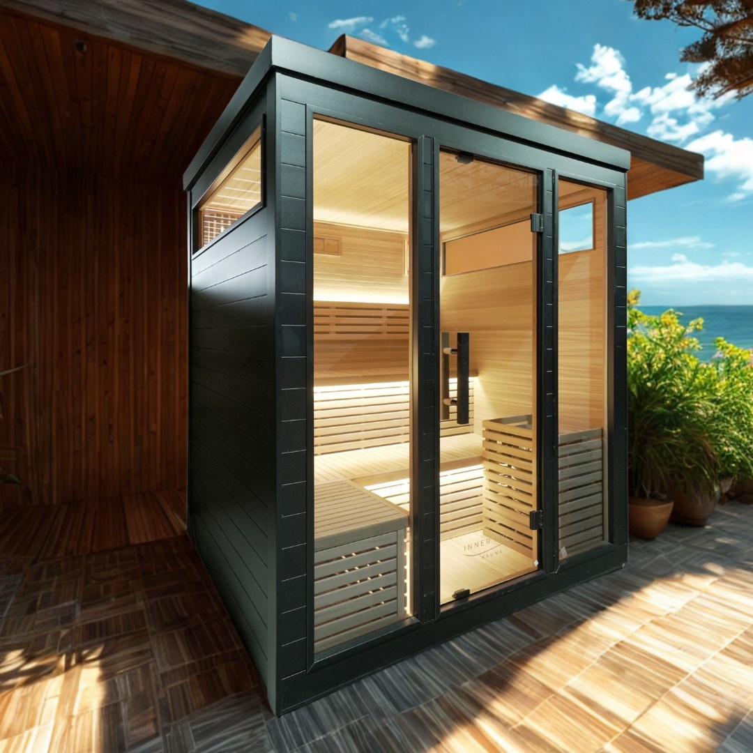 Demfin outdoor traditional sauna