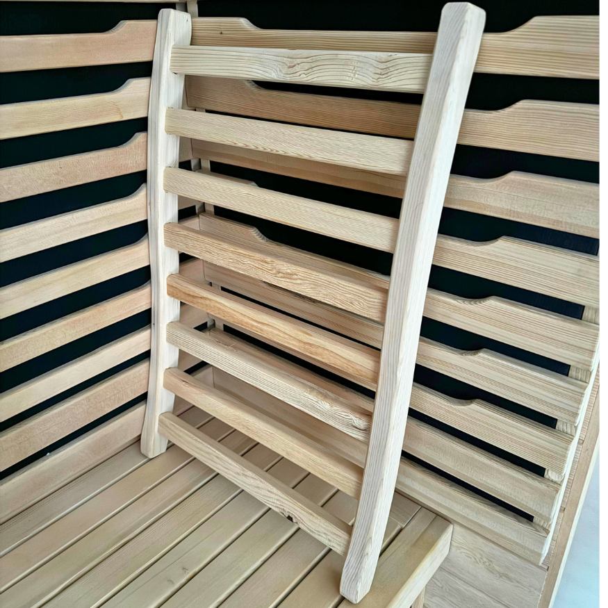 Wooden Sauna Back Rest