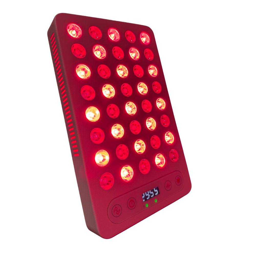 Wellness and Sauna Care Kit with Red Light Mini