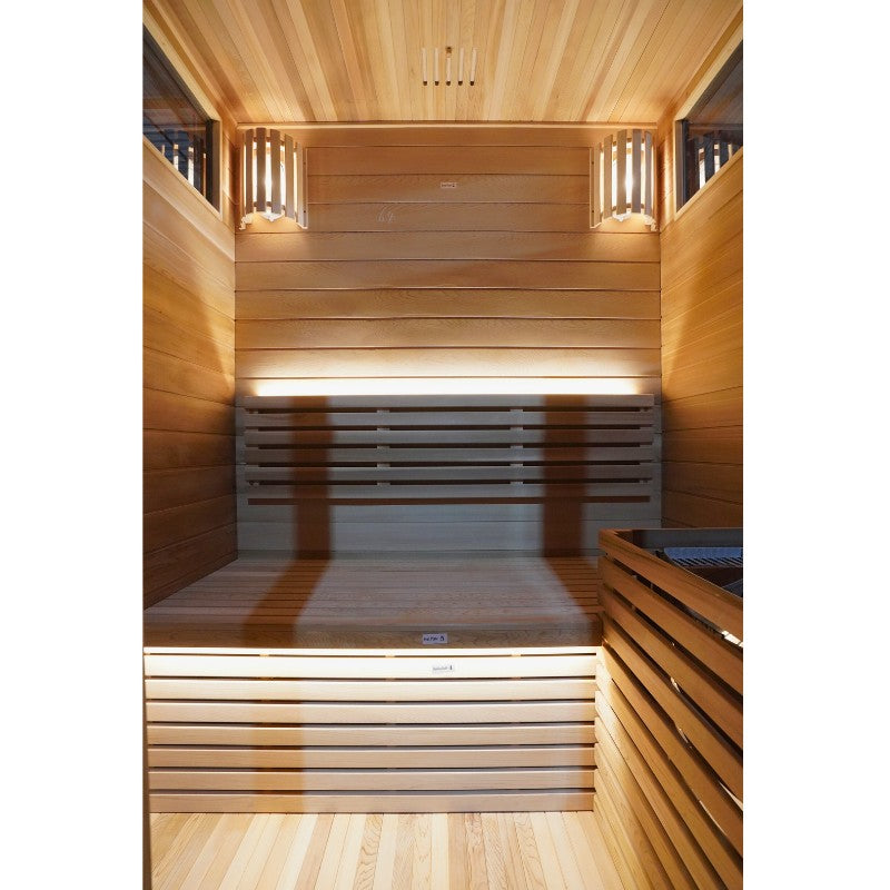 Demfin 3 person outdoor sauna  
